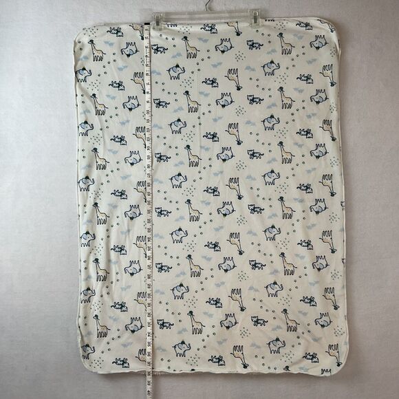 Kyle & Deena Baby‎ Blanket Animals Elephant Giraffe Soft Plush Front Sherpa Back - Picture 6 of 16